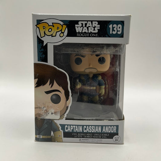Captain Cassian Andor Funko Pop! Star Wars Rogue One #139