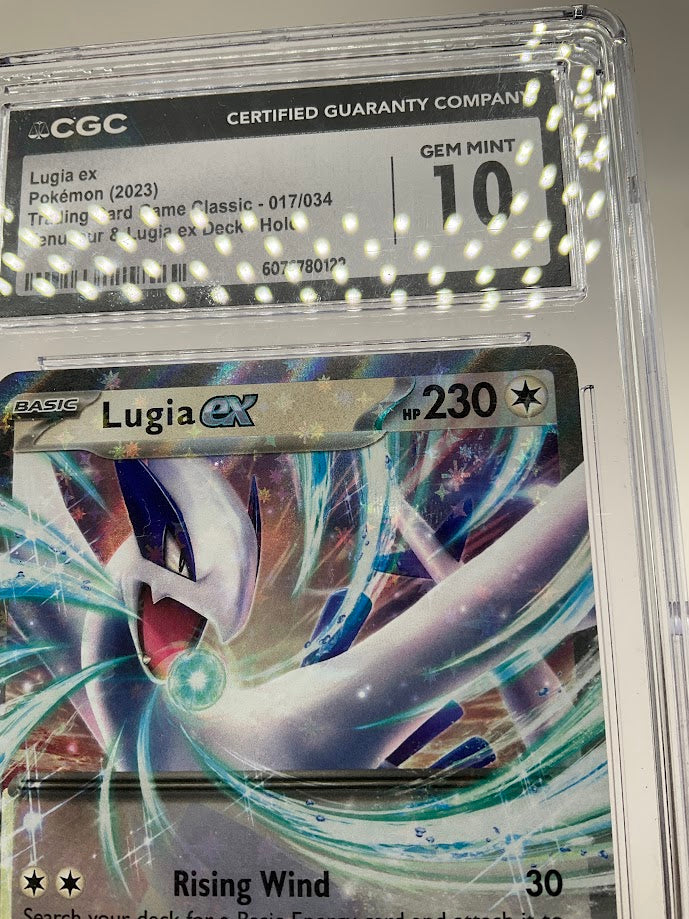 Lugia ex Pokemon Venusaur & Lugia ex Deck Holo #017 CGC 10