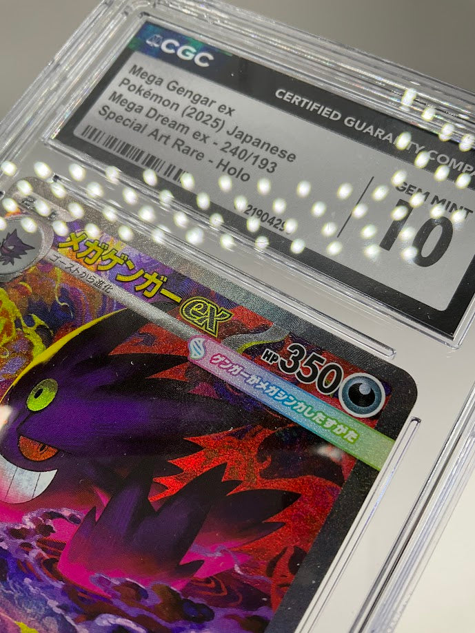 Mega Gengar ex Pokemon Mega Dream ex Special Art Rare Holo Japanese #240 CGC 10、Collector Store LLC Gaming、kayou