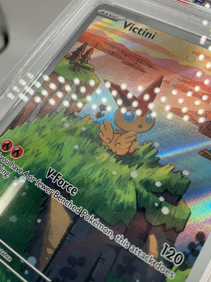 Victini Pokemon Unova Victini Illustration Collection #208 PSA 9