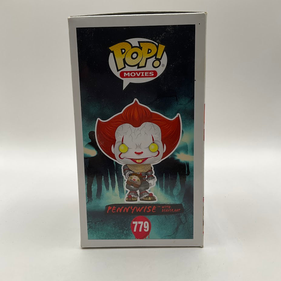 Pennywise with Beaver Hat Funko Pop! IT Chapter 2 #779 FYE Exclusive
