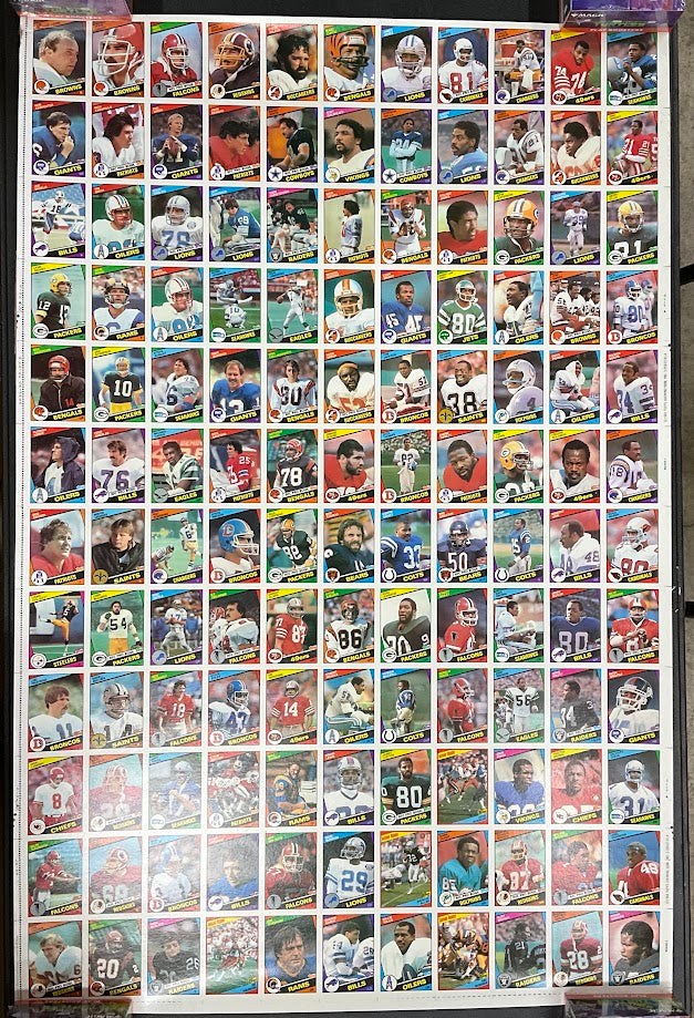 1984 Topps Football Full Set Uncut Sheets *See All Photos & Description*、Collector Store LLC、kayou