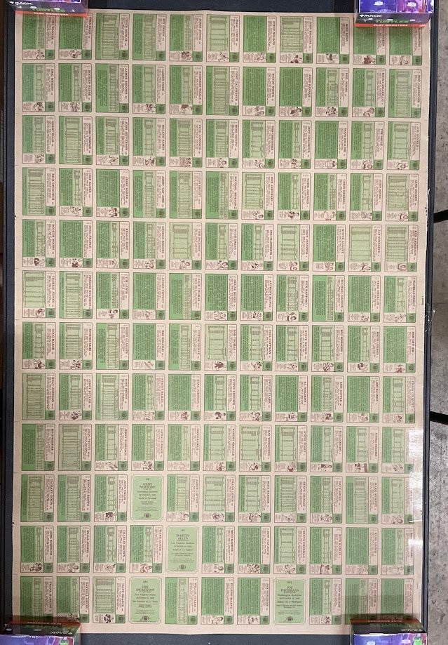 1984 Topps Football Full Set Uncut Sheets *See All Photos & Description*、Collector Store LLC、kayou