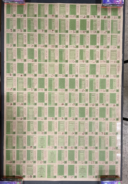 1984 Topps Football Full Set Uncut Sheets *See All Photos & Description*