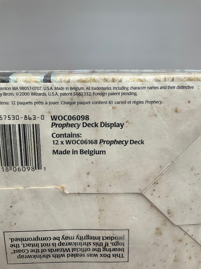 Magic the Gathering Prophecy Deck Display *See Photos*
