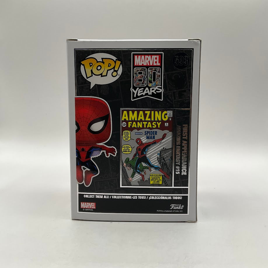 Spider-Man Funko Pop! Marvel 80 Years #593 Hot Topic Exclusive