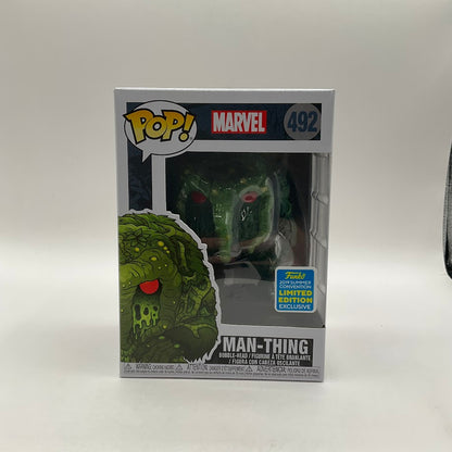 Man-Thing Funko Pop! Marvel #492 2019 Summer Convention
