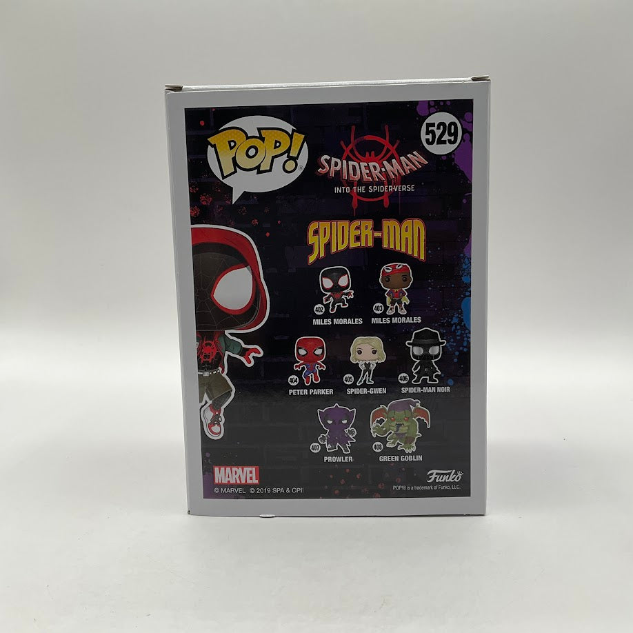 Miles Morales Funko Pop! Spider-Man Into the Spider-Verse #529 PX Previews