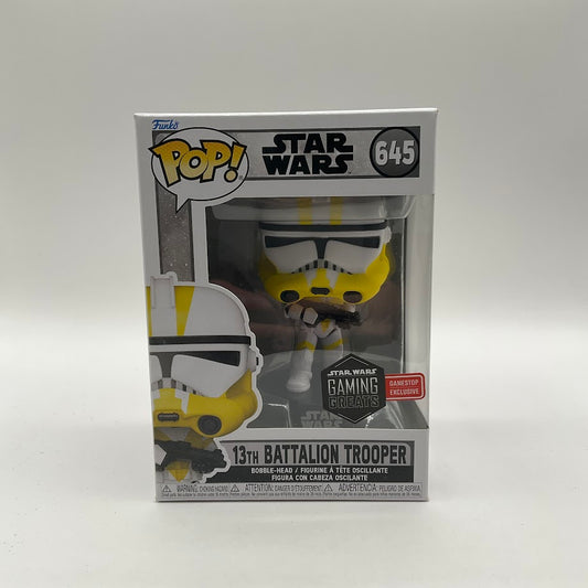 13th Battalion Trooper Funko Pop! Star Wars #645 Gaming Greats GameStop