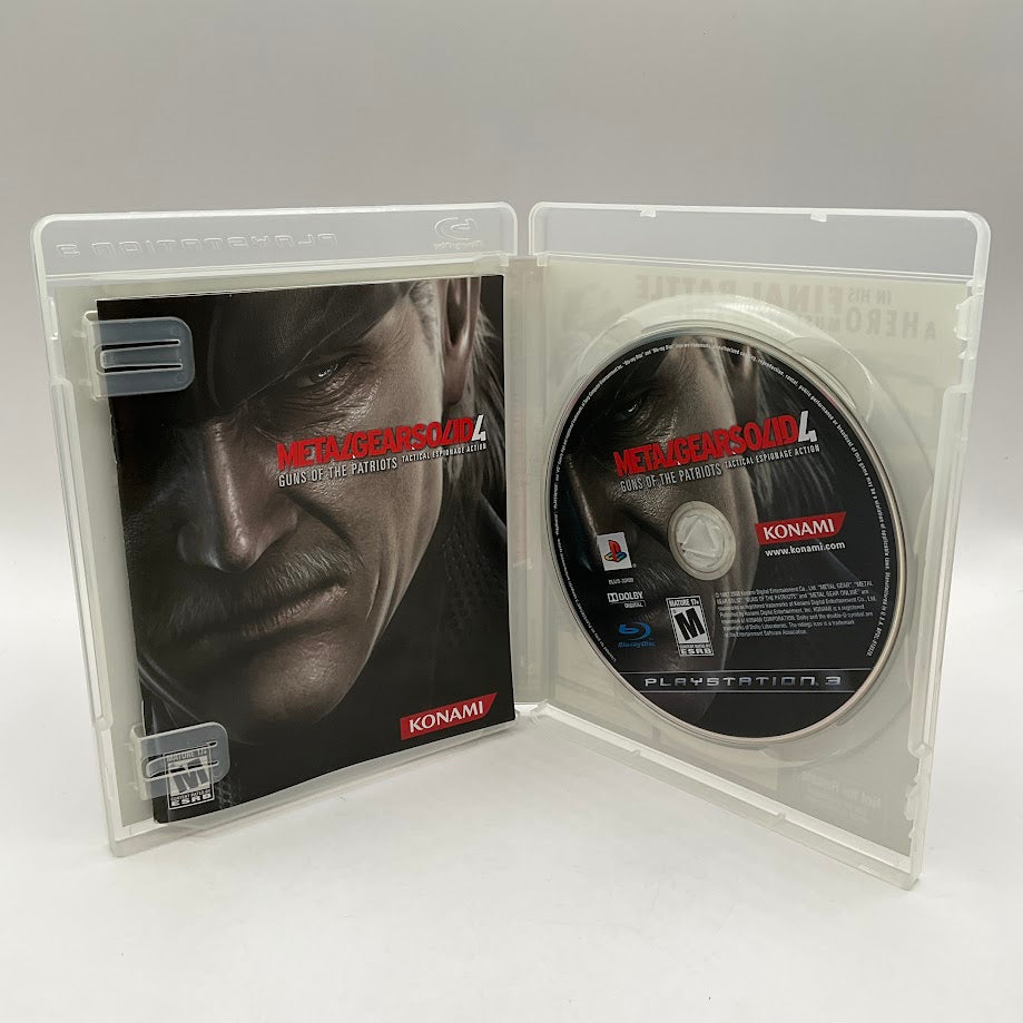 Metal Gear Solid 4 Guns of the Patriots Playstation 3 Used