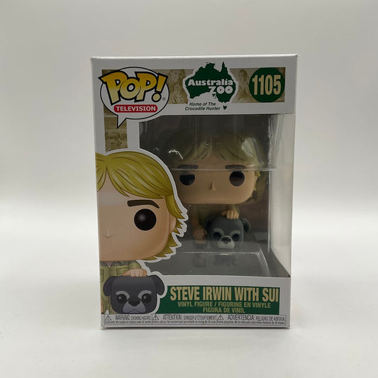 Steve Irwin with Sui Funko Pop! Australia Zoo #1105