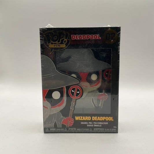 Wizard Deadpool Funko Pop! Enamel Pin Marvel #02