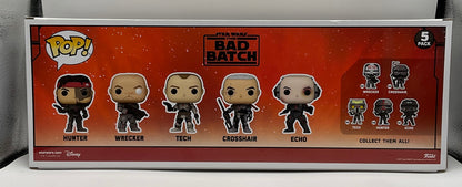 Hunter Wrecker Tech Crosshair Echo Funko Pop! Star Wars 5 Pack GameStop