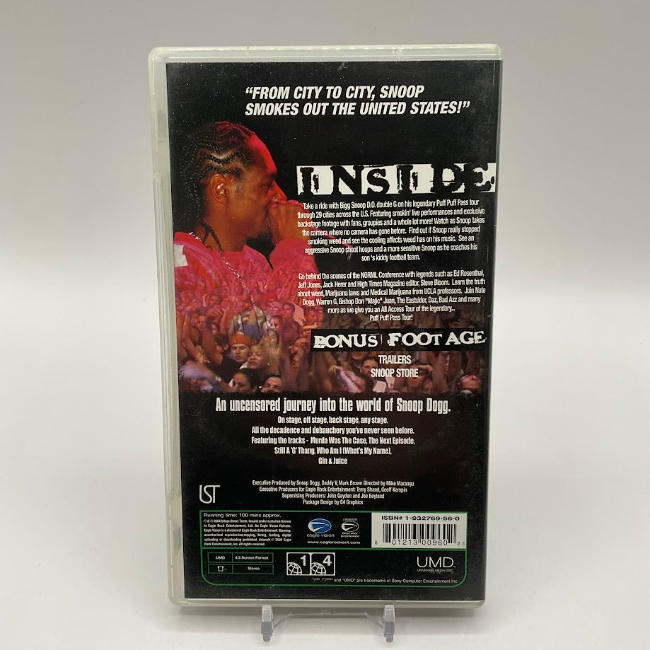 Bigg Snoop Dogg's Puff Puff Pass Tour [UMD] PSP Used