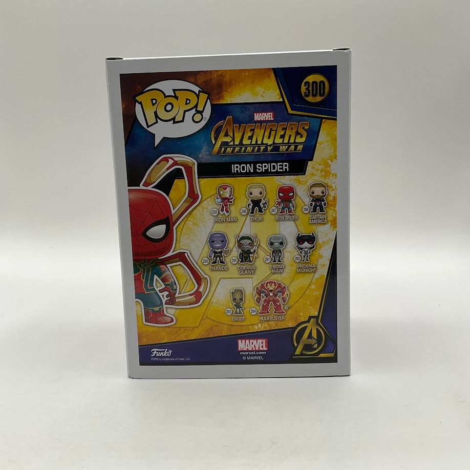Iron Spider Funko Pop! Avengers Infinity War #300 Target Exclusive