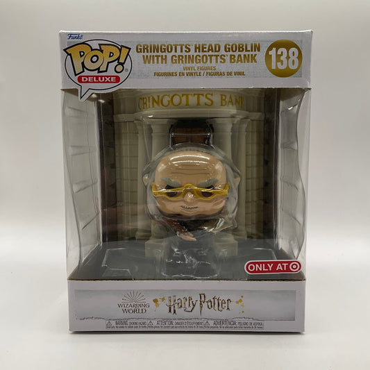 Gringotts Head Goblin with Gringotts Bank Funko Pop! Harry Potter #138 Target