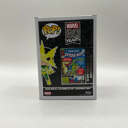 Electro Funko Pop! Marvel 80 Years #545 Specialty Series
