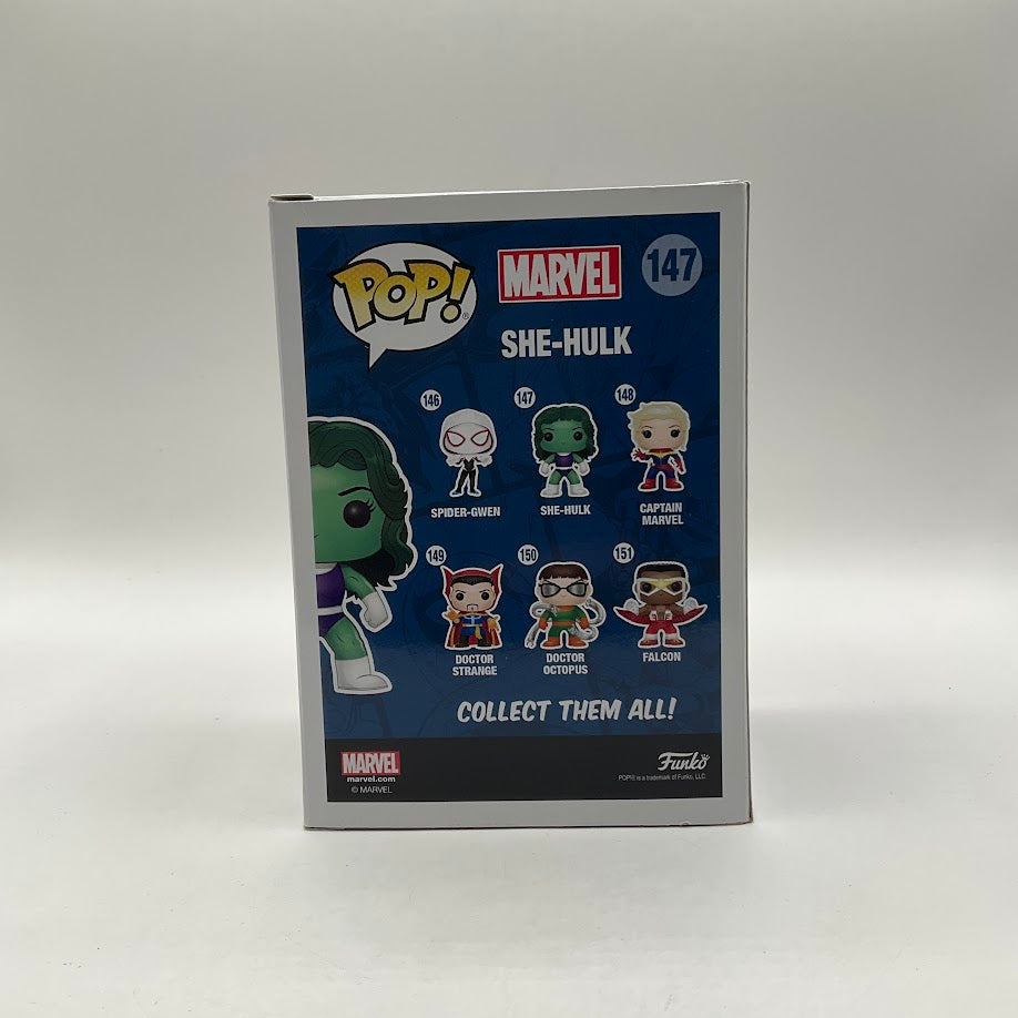 She-Hulk Funko Pop! Marvel #147 GITD Comikaze Exclusive