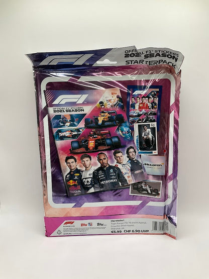 2021 Panini Formula 1 Racing Sticker & Card Collection Album