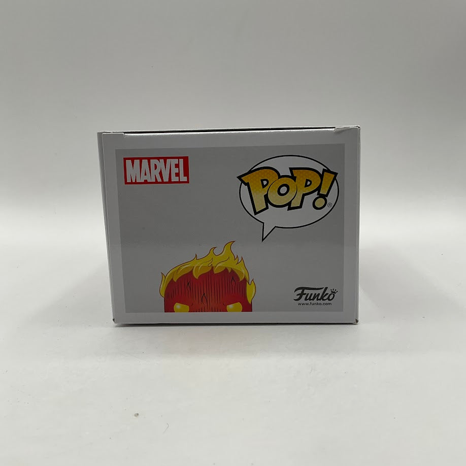 Human Torch Funko Pop! Fantastic Four #572 GITD Marvel Collector Corps