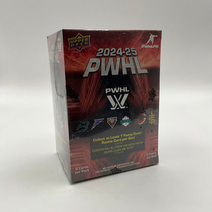 2024-25 Upper Deck PWHL Hockey Blaster Box