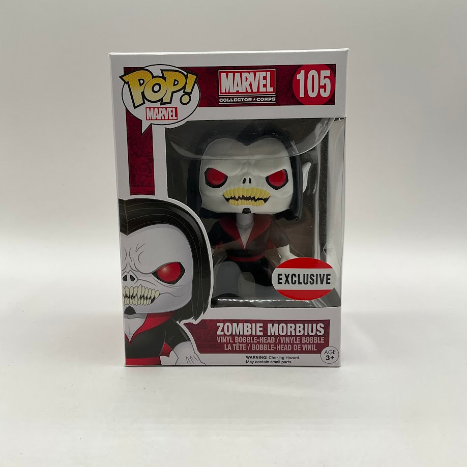 Zombie Morbius Funko Pop! Marvel Collector Corps #105 Exclusive
