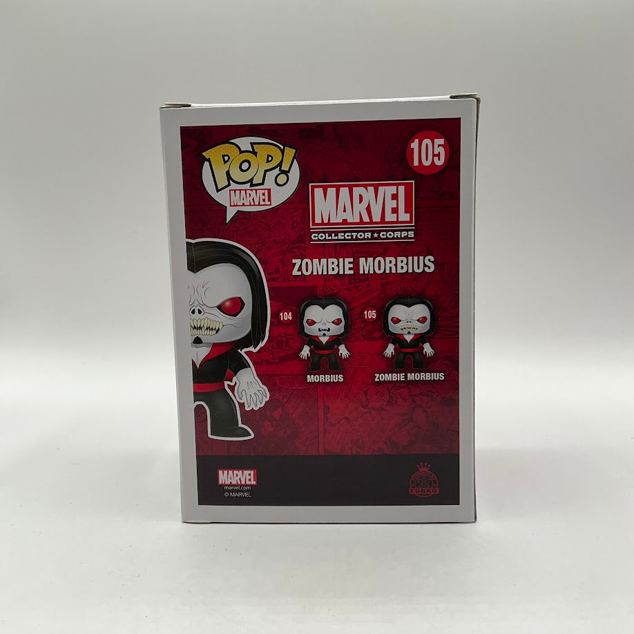 Zombie Morbius Funko Pop! Marvel Collector Corps #105 Exclusive