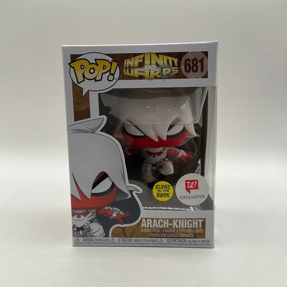 Arach-Knight Funko Pop! Infinity Warps #681 GITD Walgreens Exclusive