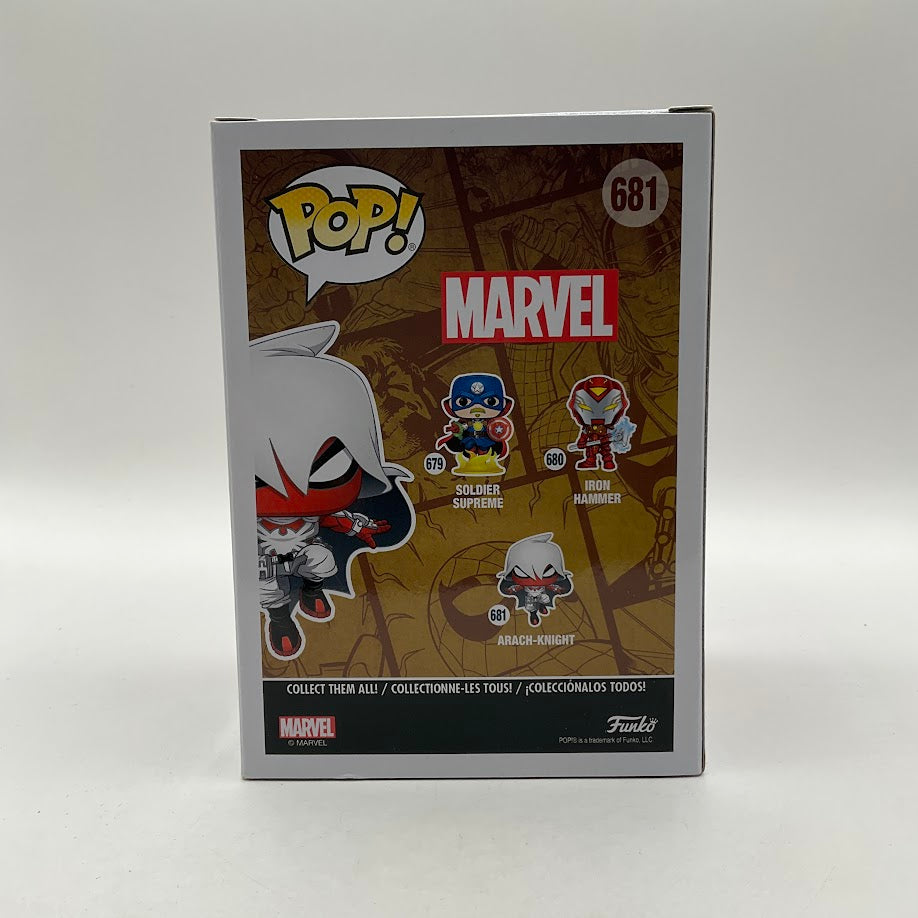 Arach-Knight Funko Pop! Infinity Warps #681 GITD Walgreens Exclusive