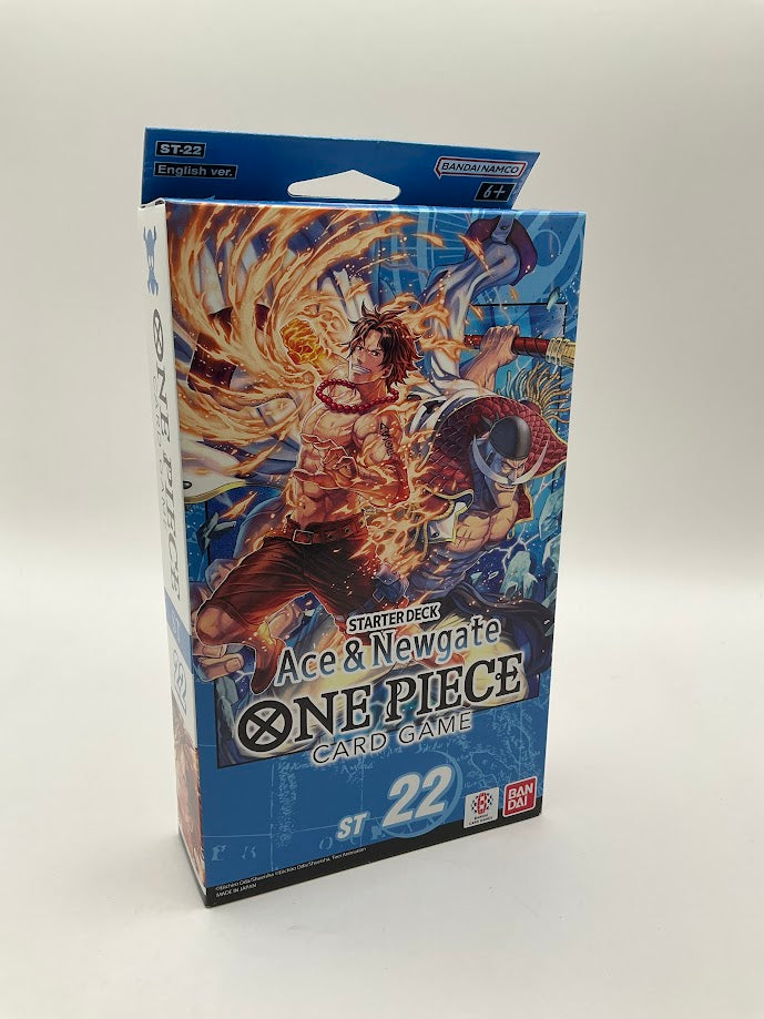 ace deck one piece tcg TCG: & Newgate Starter [ST-22] Select:1x Box Build your crew Illustration Box Vol.3 − ygo