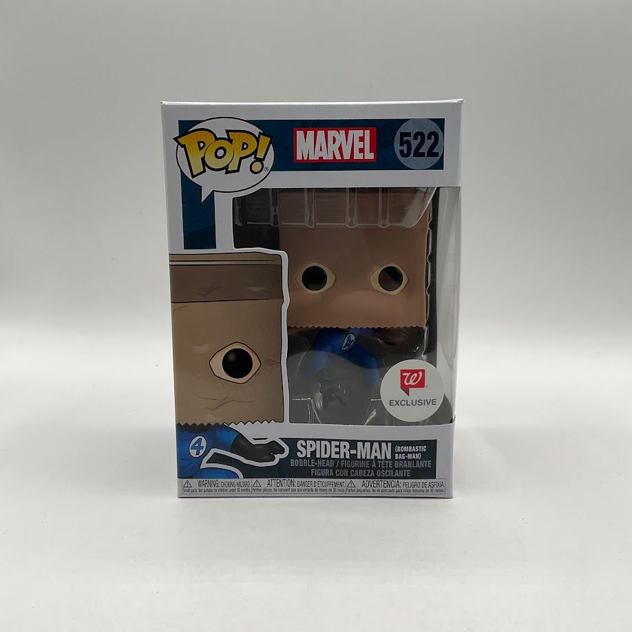 Spider-Man (Bombastic Bag-Man) Funko Pop! Marvel #522 Walgreens