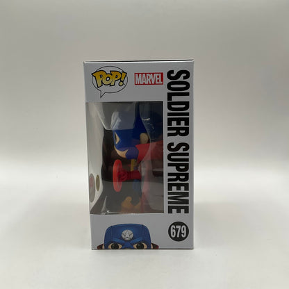 Soldier Supreme Funko Pop! Infinity Warps #679 GITD Walgreens Exclusive