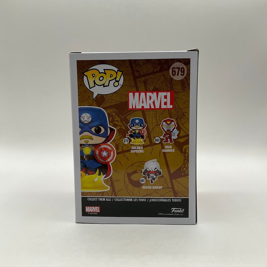 Soldier Supreme Funko Pop! Infinity Warps #679 GITD Walgreens Exclusive