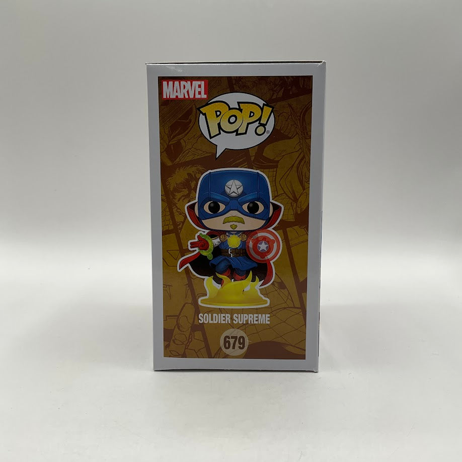 Soldier Supreme Funko Pop! Infinity Warps #679 GITD Walgreens Exclusive