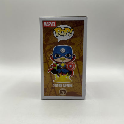 Soldier Supreme Funko Pop! Infinity Warps #679 GITD Walgreens Exclusive
