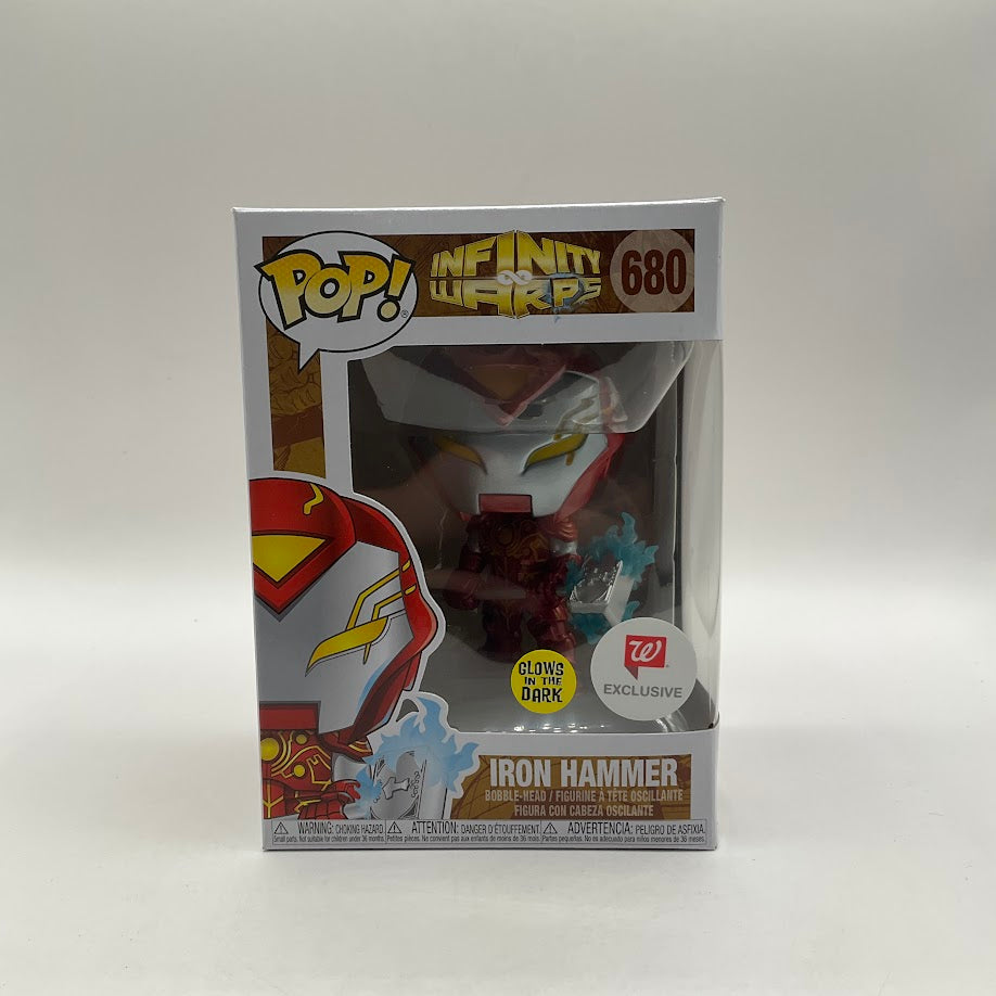 Iron Hammer Funko Pop! Infinity Warps #680 GITD Walgreens Exclusive