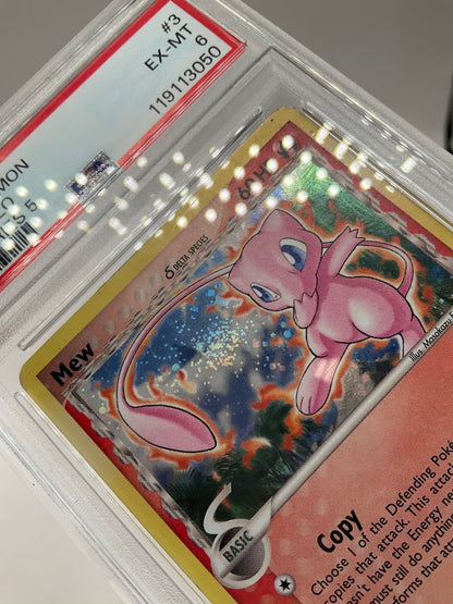Mew Pokemon Pop Series 5 Holo #3 PSA 6