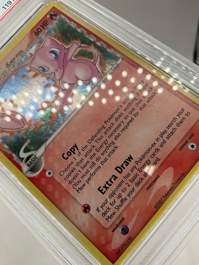 Mew Pokemon Pop Series 5 Holo #3 PSA 6