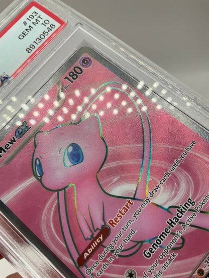 Mew ex Pokemon 151 Ultra Rare #193 PSA 10