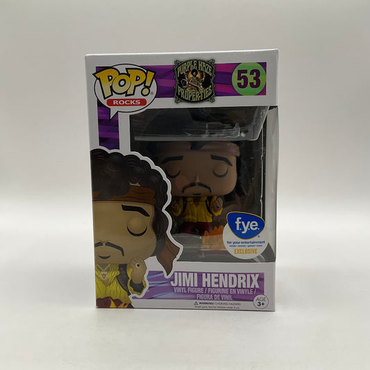 Jimi Hendrix Funko Pop! Purple Haze Properties #53 FYE Exclusive