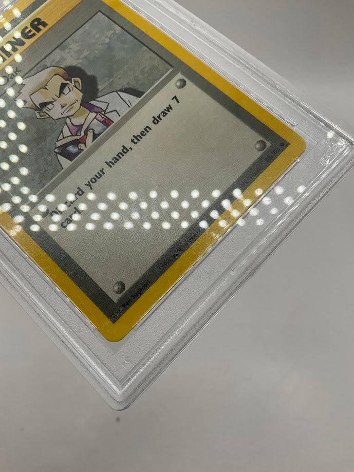 Professor Oak Pokemon Base Set #88 PSA 9