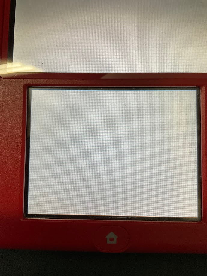 Nintendo 2DS [Red] System No Charger Used