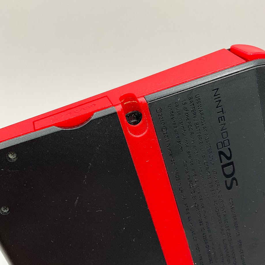 Nintendo 2DS Black & Red System No Charger or Stylus Used、Collector Store LLC - VG、kayou