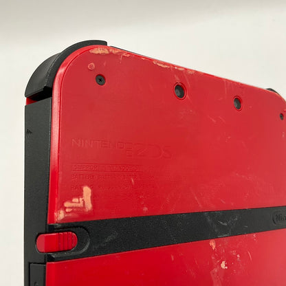 Nintendo 2DS [Red] System No Charger Used