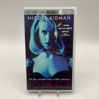 To Die For [UMD] PSP Used