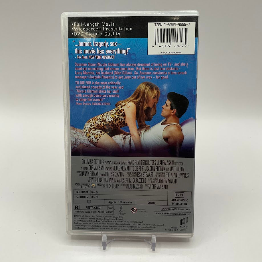 To Die For [UMD] PSP Used