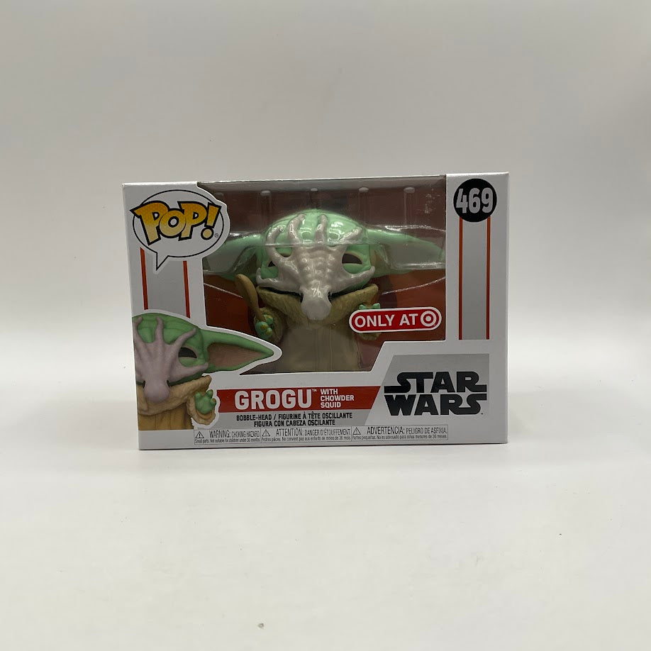 Grogu with Chowder Squid Funko Pop! Star Wars #469 Target Exclusive