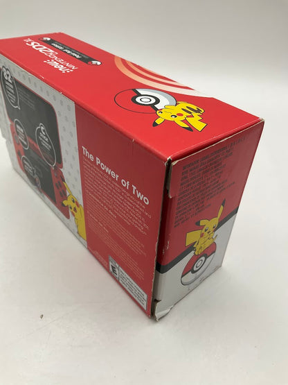 New Nintendo 2DS XL [Poke Ball Edition] System CIB with Carrying Case