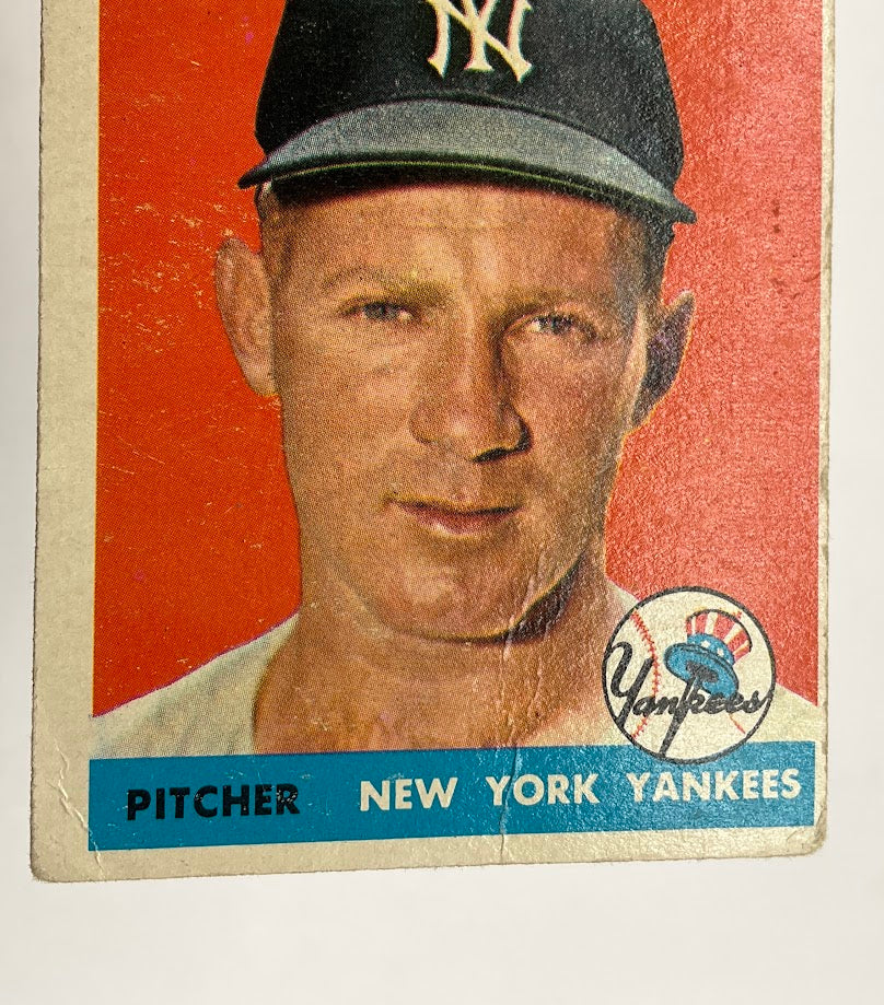 Whitey Ford 1958 Topps #320 New York Yankees GD