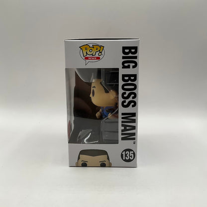 Big Boss Man Funko Pop! WWE #135 GameStop Exclusive